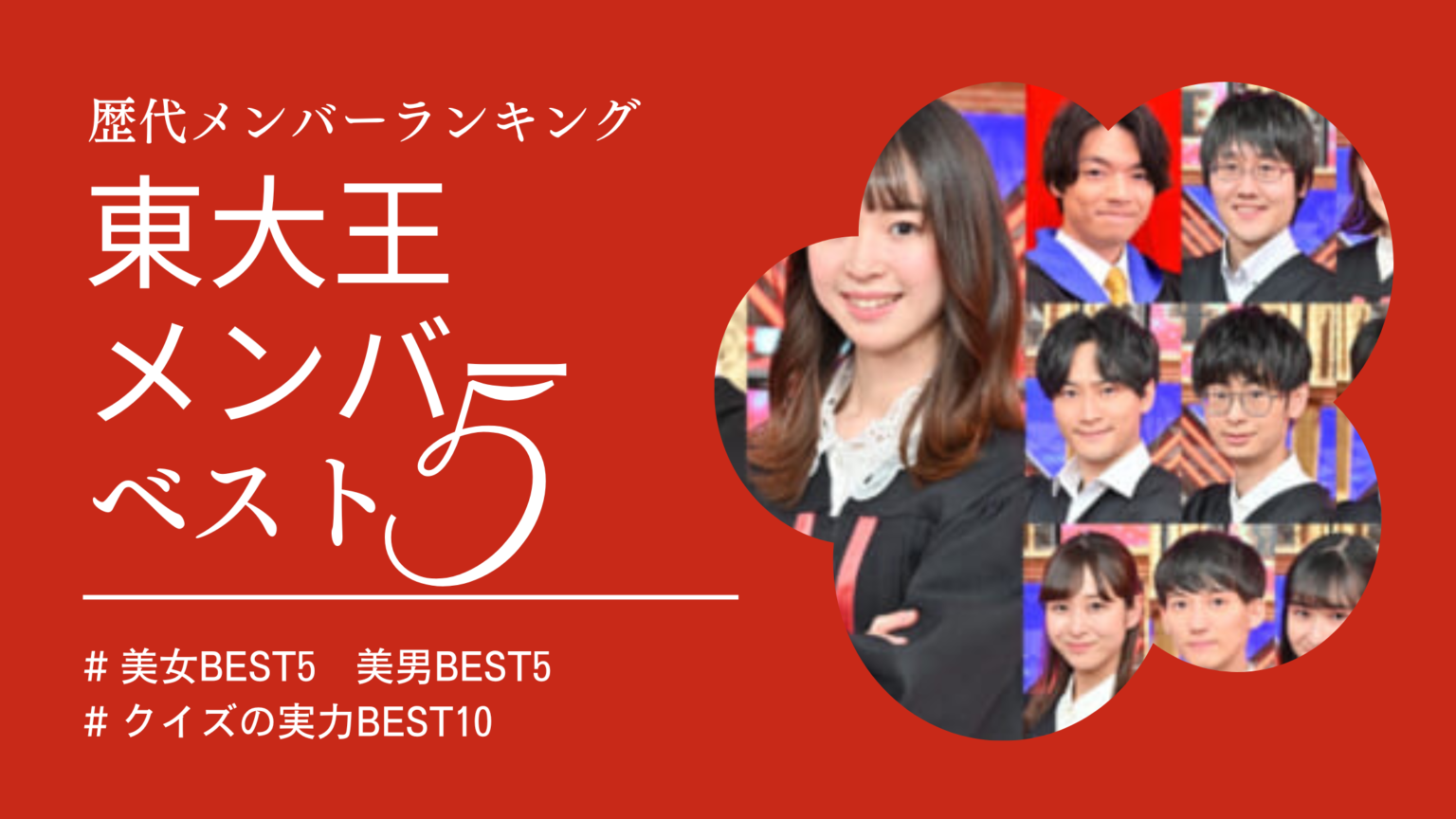 東大王の2024年度のメンバー紹介!9月末で番組終了 - 自己研鑽のヒント